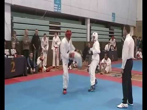 HWA RANG TKD Tom - Sparring UK Open 11/11/12
