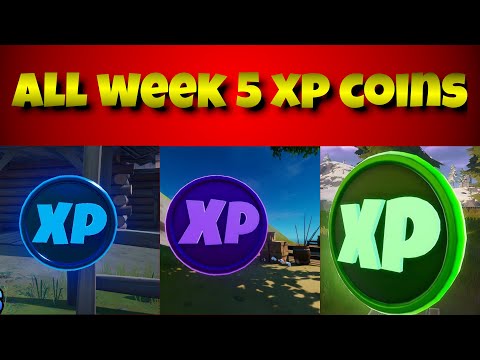 All The Week 5 XP Coin Locations In Fortnite Season 3 Chapter 2