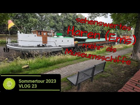 In Haren an der Ems gibt es viel zu entdecken, dort sind nicht nur die Museumsschiffe sehenswert ...