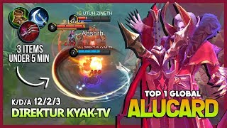 We Can Jump &amp; &#39;Feeder&#39;? Yes Feed Me! DIREKTUR KYAK-TV Top 1 Global Alucard ~ Mobile Legends