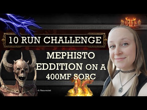 10 run challenge - Mephisto | Diablo 2 Resurrected Ladder Patch 2.4