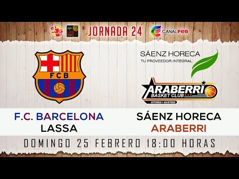 F.C. BARCELONA LASSA B 77 - 89 SÁENZ HORECA ARABERRI