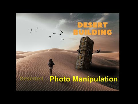 Quick Dive: Photo Manipulation in Photoshop! Desert.