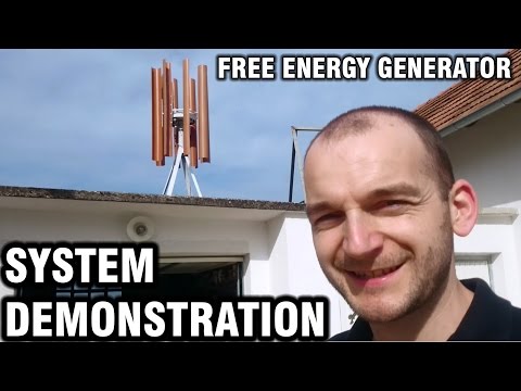 Free Energy Generator 2015 - System demonstration