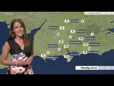 Alex Osbourne BBC South Today weather on BBC ONE 05.31.2020 - 60 FPS