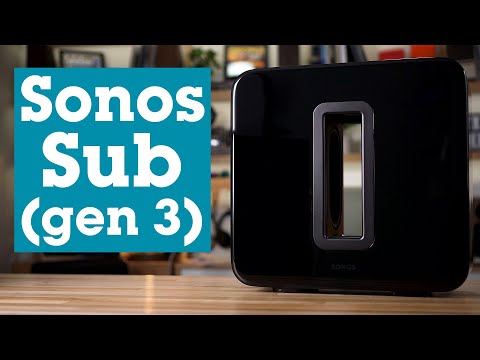 Sonos Sub (Gen 3) wireless subwoofer for Sonos system | Crutchfield