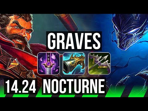 GRAVES vs NOCTURNE (JGL) | NA Master | 14.24