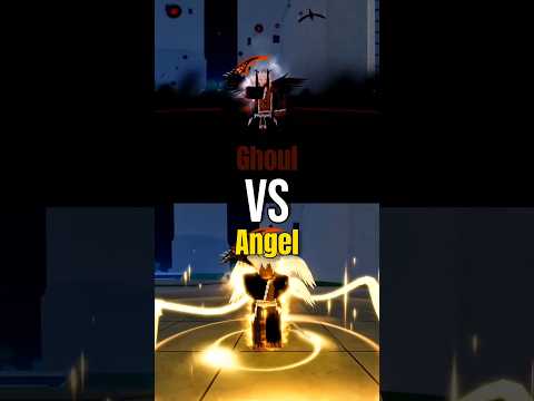 Blox Fruits Angel V4 Vs Ghoul V4 | #bloxfruits #shorts #onepiece