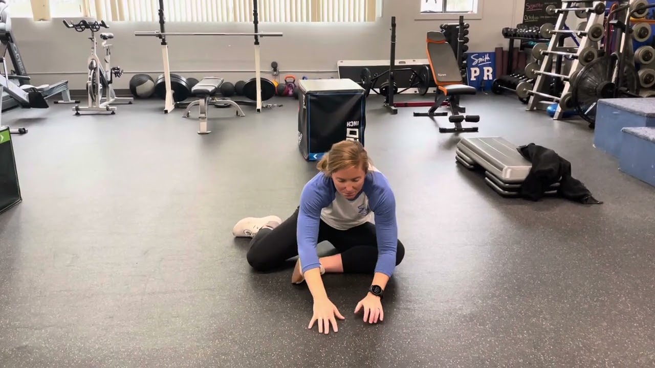 Mermaid stretch - YouTube