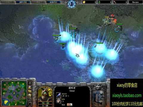 【龟缩大法】魔兽争霸xiaoy解说lucifer vs ferfe AM