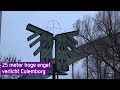 25 meter hoge engel verlicht Culemborg