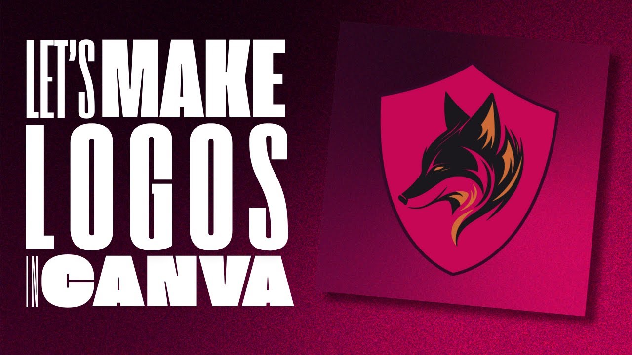 MAKE GAMING LOGOS for FREE! Easy Canva Tutorial for Beginners