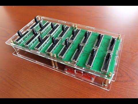 KFB16 (16 Faders) review - Customizable MIDI controller based on Arduino