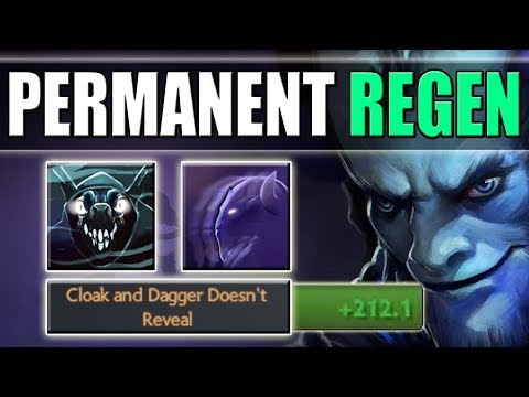 Permanent Invisibility = Infinite Regeneration [Riki Invis + Shadow Dance Heal] Dota 2 Ability Draft