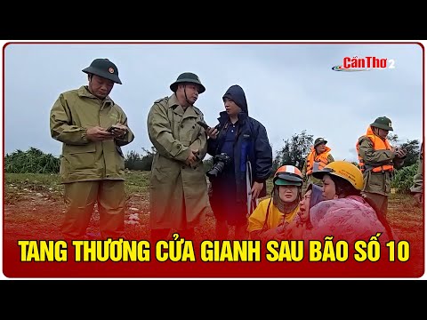 Tang thương cửa Gianh sau bão số 10 | Cần Thơ