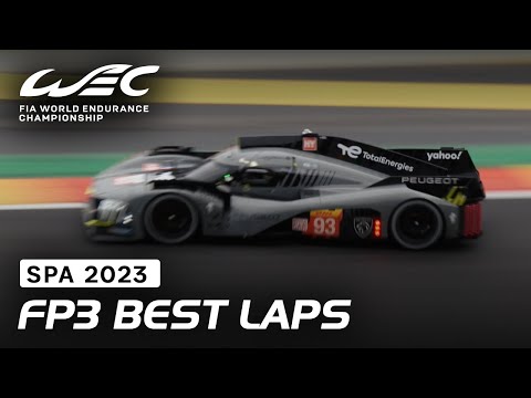 WEC 第3戦 スパ・フランコルシャン FP3ベストラップ動画