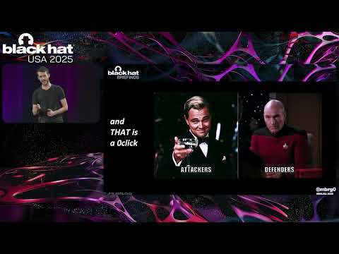 Black Hat USA 2025 | AI Enterprise Compromise - 0click Exploit Methods
