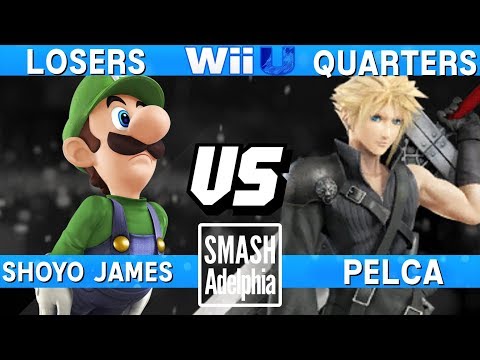 Smash 4 - Shoyo James (Luigi) vs Pelca (Cloud) - SDA 2018 Losers Quarters