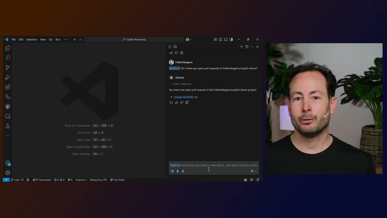 @github Chat Participant - Tech Hub