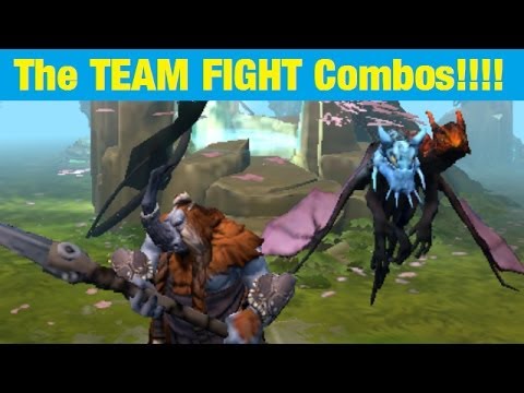 Dota 2 Gameplay Team Fight Combos #2 - Jakiro and Magnus