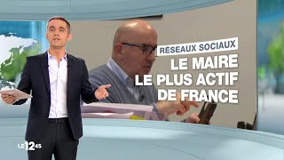 preview picture of video 'Sur Twitter Roger Rey Le Maire le Plus actif de France - Conliege Jura - M6 01-01-15 Le1245'