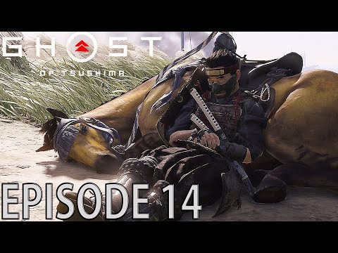 Ghost of Tsushima - Walkthrough - no HUD - HARD - part 14 - Mongol Shipyard