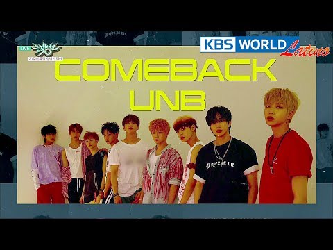 UNB (유앤비) - BLACK HEART [Music Bank COMEBACK / 2018.06.29]