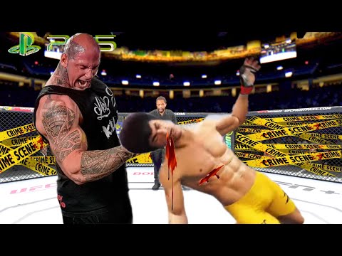 UFC4 Bruce Lee vs. Martyn Ford EA Sports UFC 4