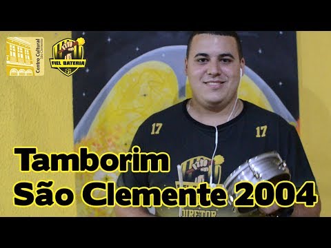 Desenho de tamborim | São Clemente 2004