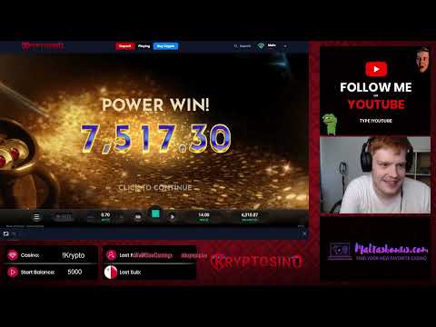 10.000x FULLSCREEN TOPSYMBOL x2 IN BOOK OF POWER / Relax Gaming