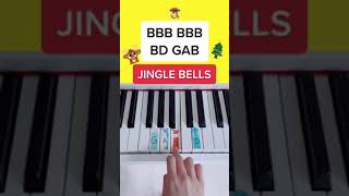 Download lagu Jingle Bells (Piano Tutorial) #jinglebells #jinglebellspiano #christmaspianomusic #christmaspiano mp3