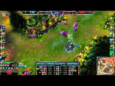 EU CS Spring 2014 Semifinal: Cloud 9 Eclipse vs Denial.EU G3 (10.04.2014)