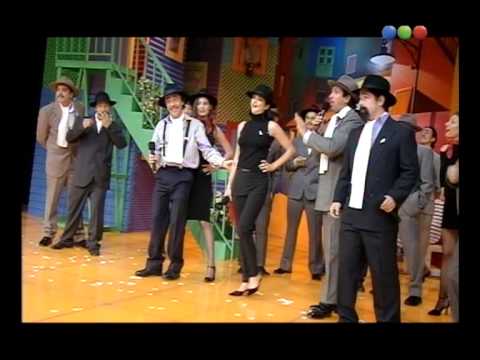Los Tangueros con Romina Yan y Araceli Gonzalez