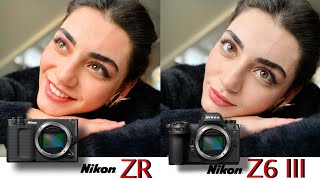 NIKON ZR VS NIKON Z6 III | Camera Test 