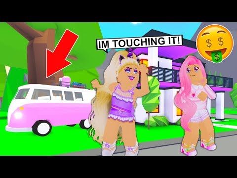 My Best Friend Bought Me Everything I Touched In Adopt Me - 