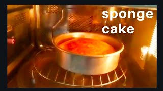 Amazing Sponge cake in Lg Microwaveoven-convectionmode/B