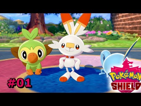 Pokemon Sword and Shield- Gameplay Walkthrough Part 1- Welcome to the Galar Region!
