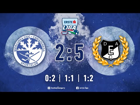 Összefoglaló EL 60 - SPORT CLUB CSÍKSZEREDA - DEAC 2:5 20201208