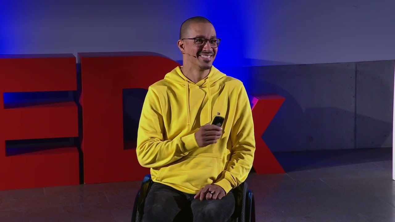 If you can't walk, try flying | David Mzee | TEDxHWZ