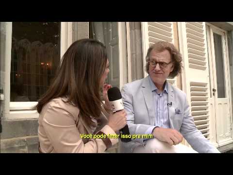 Claudia Tenório entrevista André Rieu em seu castelo na Holanda!