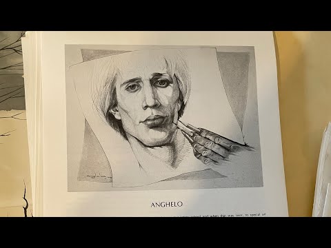 Unseen Python Anghelo Painting  unearthed! An amazing pinball  story.