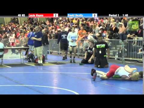 FILA Cadet 46 KG Louie Hayes vs. David Beatty