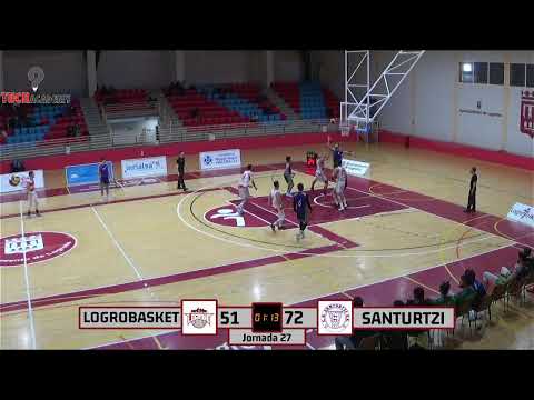 Jornada 27 // Liga EBA // Logrobasket Cocinas.com vs C.B. Santurtzi