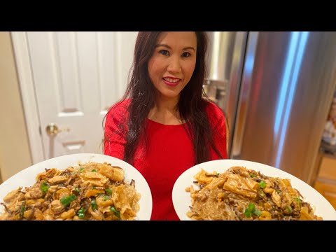 How To Make Cha Mee Sor Cambodian Stir Fried Vermicelli Noodles @ Somaly Khmer Cooking & Lifestyle