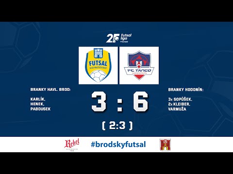 Sestřih: Futsal klub Havlíčkův Brod vs. Tango Hodonín