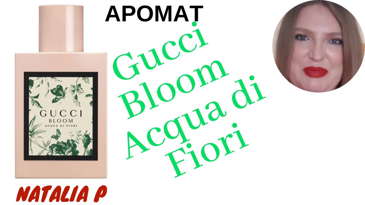 GUCCI BLOOM ACQUA DI FIORI -ДЕРЗКАЯ ЗЕЛЕНЬ!