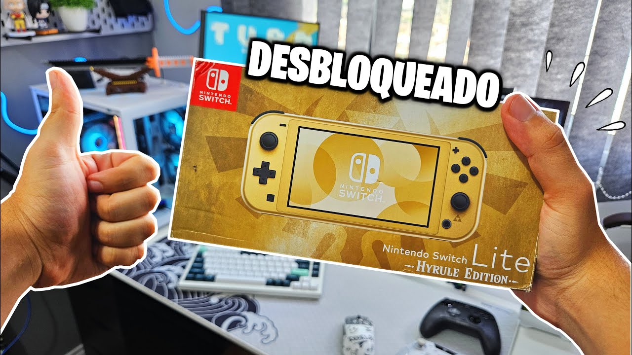 Comprei o Switch DESBLOQUEADO em 2025! (Unboxing)
