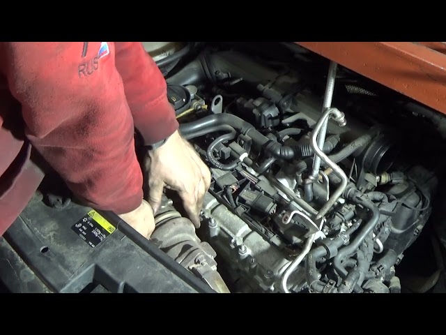 Как Снять Турбину Тигуан 2.0