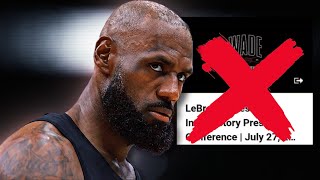 Lebron James Está Enganando Todo Mundo