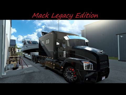 Free Mack Legacy Edition Custom Yacht Delivery Colville to Coeur d'Alene JBX2 ATS 4K 1.43